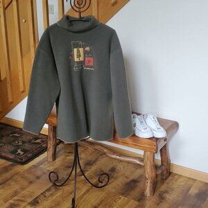 MINNESOTA Attraction Embroidered Graphic Sz XL Pullover Fleece Top